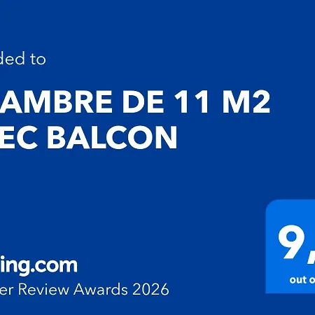 De 11 M2 Avec Balcon *