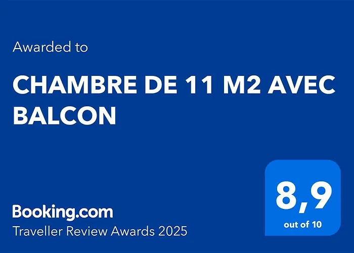 民宿 De 11 M2 Avec Balcon 巴黎